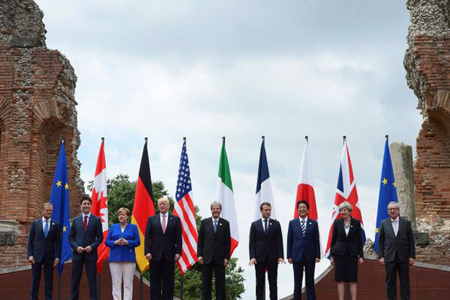 Các nhà lãnh đạo G7.